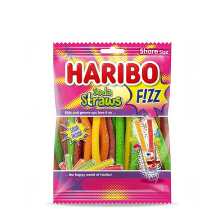 Haribo soda straws