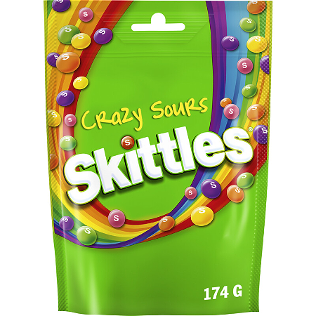 Skittles Crazy sours