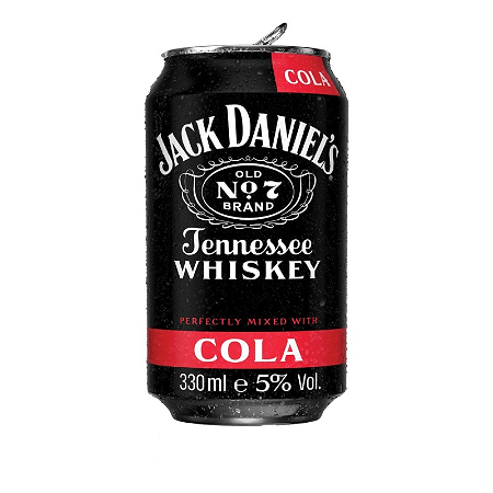 Jack Daniel's Whisky Met Cola