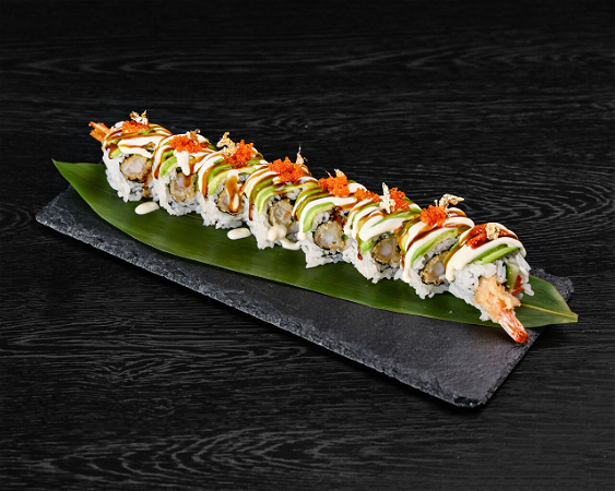 Dragon Roll (8 pcs)