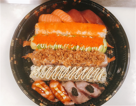 Luxe sushi box 40stuks