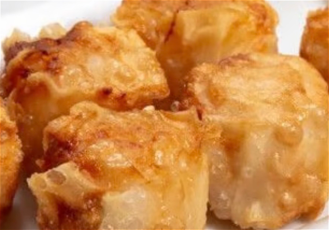 Gebakken siu mai