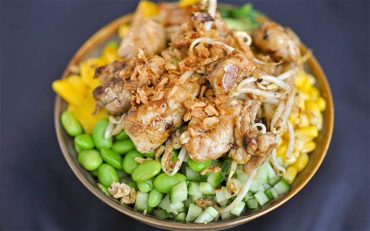 pokebowl mexican chicken
