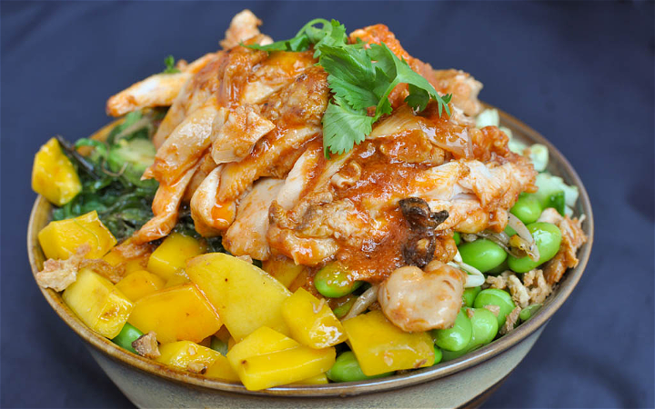 pokebowl chicken teriyaki