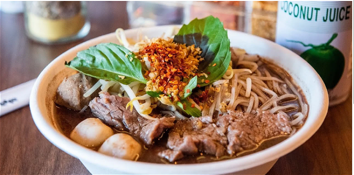 Thai Boat Noodle Soep