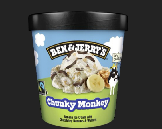Ben en Jerry's Chunky Monkey 465 ml