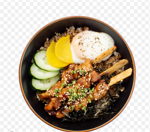 chicken yakitori bowl