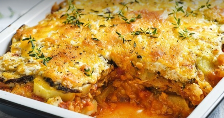 Moussaka Vegetarisch 