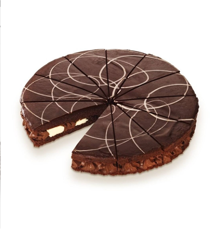 Day and night choclate pie