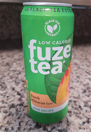 Fuze tea peach blik 330ml