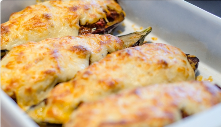 Gevulde Aubergine 