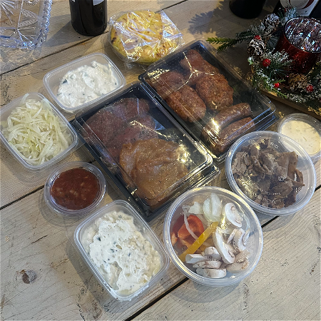 Kerst Gourmet Schaal per persoon