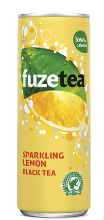 Fuze tea sparkling blik