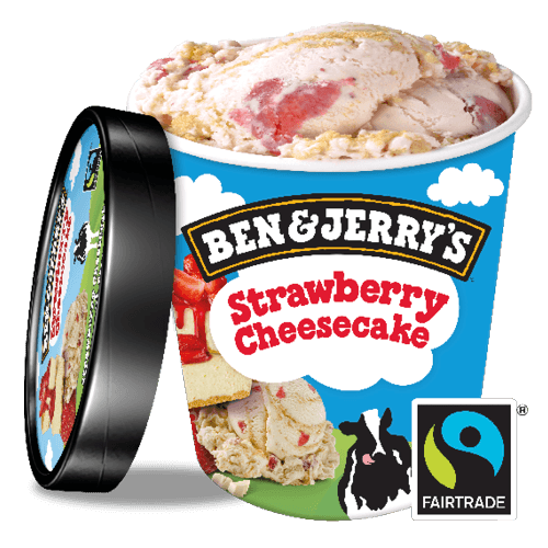 Ben & Jerry's Strawberry Cheesecake 500 ml