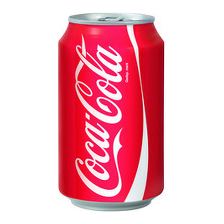 Blikje Coca cola 