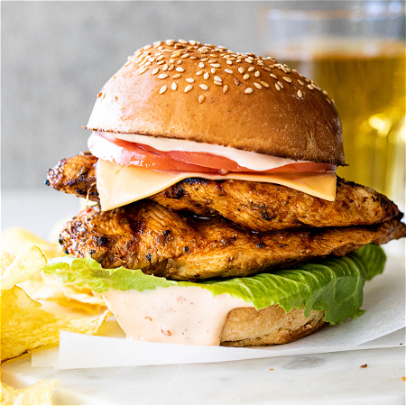 BBQ Chicken Burger