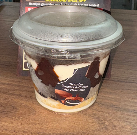 Tiramisu cookies and cream 