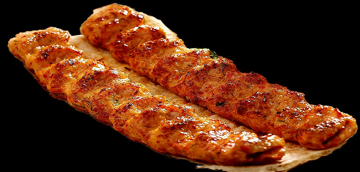 Perzische kebab (kubideh)