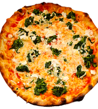 Pizza spinazie feta