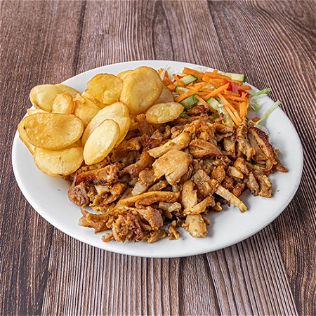 Kalfs doner & kipdoner mix schotel