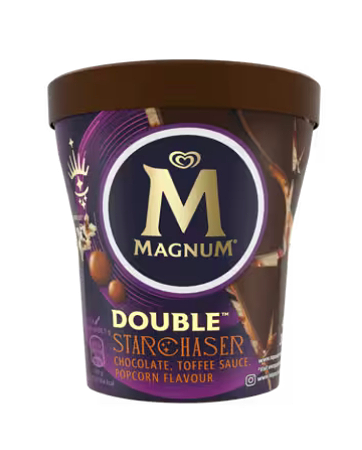 Magnum Double Starchaser Popcorn Roomijs 440ml
