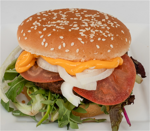 Andy's cheeseburger