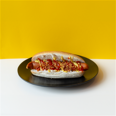 Guru Vegan hotdog 