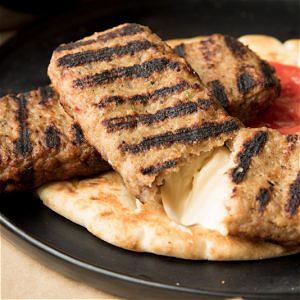 Stuffed Cheese Bifteki