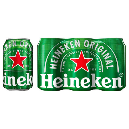 6 pack heineken