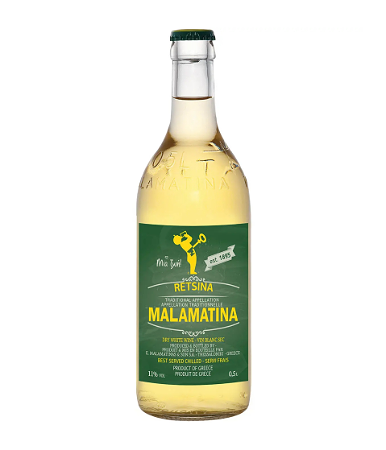 Retsina Malamatina (flesje 250ml)