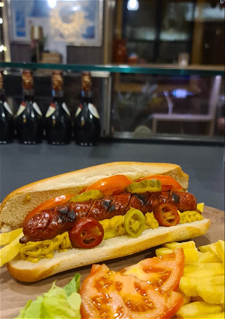 Hotdog Greek Style (Greek Sandwiches)