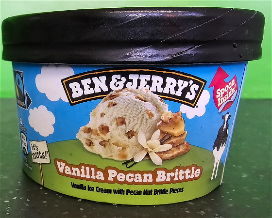 Ben&jerry Vanilla Pecan Brittle 100ml