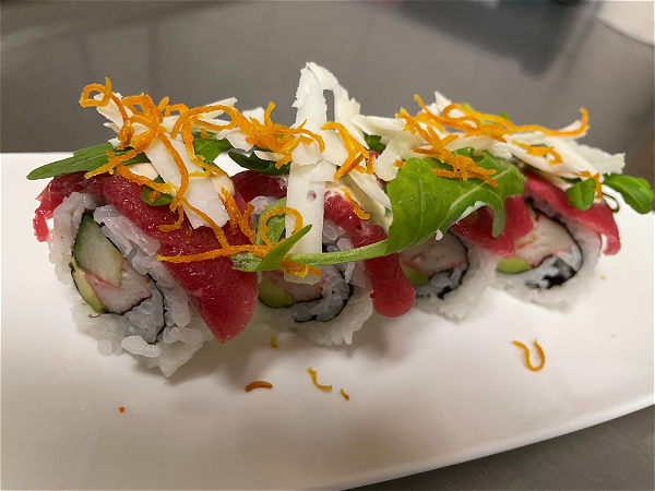 Carpaccio roll