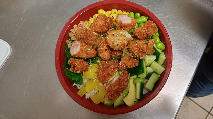 Poke Bowl Crunchy Kip