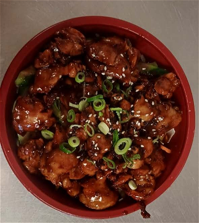 Poké Bowl teriyaki kip