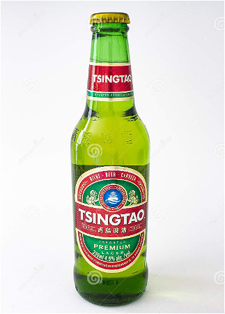 Chinees bier (qing tao)fles
