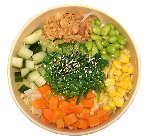vegetarisch poke bowl