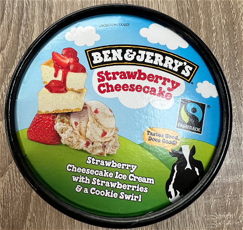 Ben&Jerry’s strawberry cheesecake 