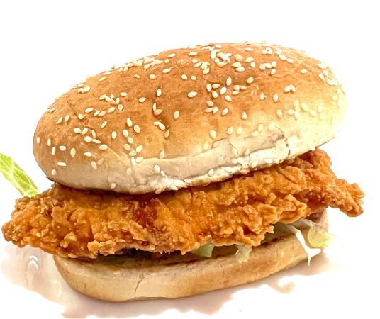 Crispy chickenburger