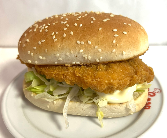 Hot chickenburger