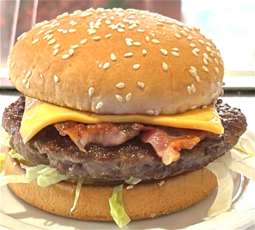 Bacon cheeseburger