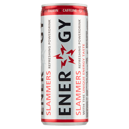 Slammers energy drink