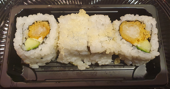 Gebakken garnaal roll