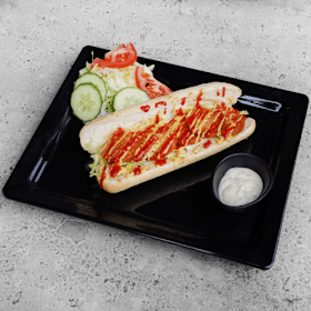 Broodje Harry's grillworst alla spicy