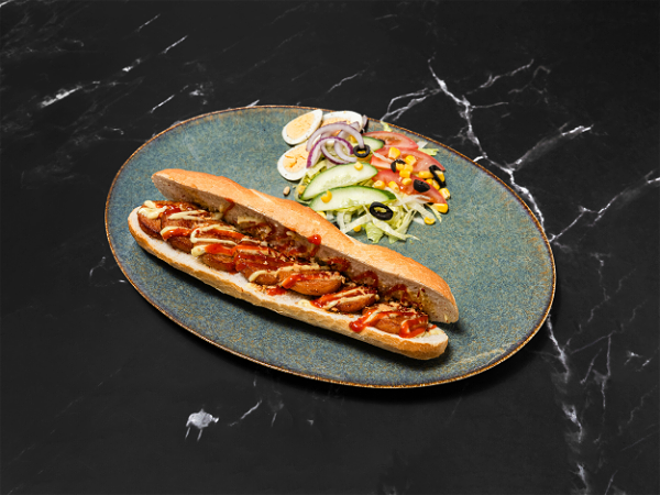 Broodje Harry’s Grillworst alla spicy