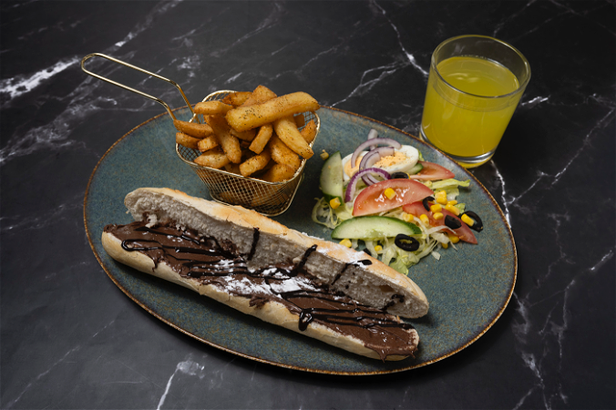 Baguette Nutella Alla Harry Menu