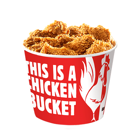 Bucket Hotwings (12 stuks)