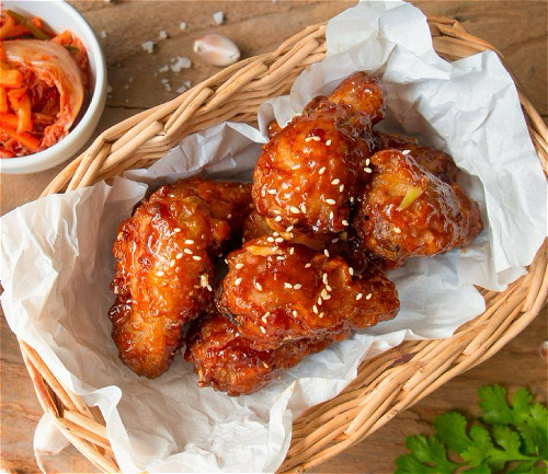 Fried korean chicken-spicy sweet