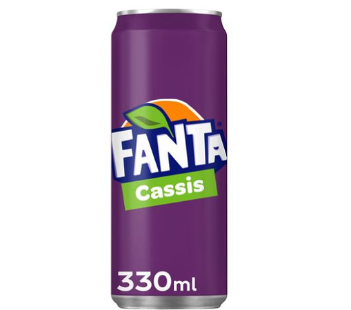 Cassis blikje 330ml