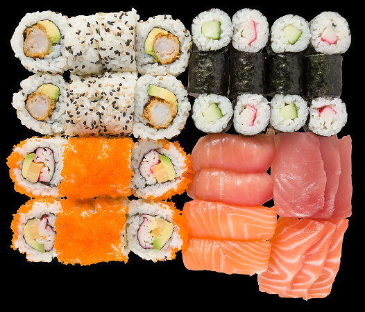 Sushi box A 38 stuks
